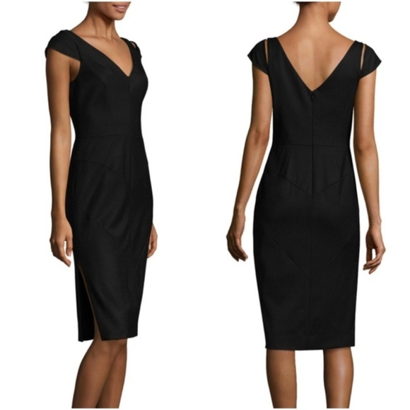Milly Dresses & Skirts - Milly Larissa Black Dress Size 4  A125
